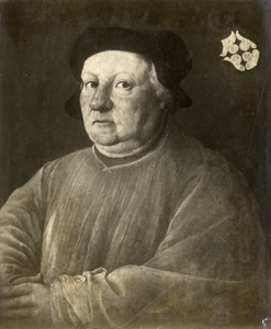 105561 Portret van Herman van Lokhorst, geboren 1453, deken van het kapittel van Oudmunster te Utrecht, ...